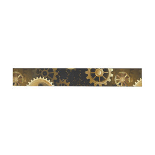 Nahtlose Steampunk-Messinggeräte