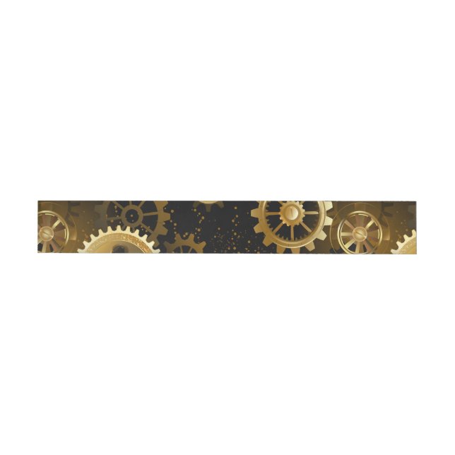 Nahtlose Steampunk-Messinggeräte (Person)