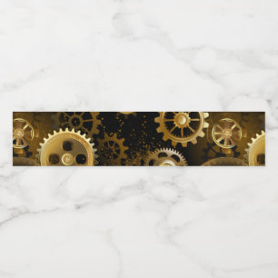Nahtlose Steampunk-Messinggeräte