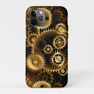 Nahtlose Steampunk-Messinggeräte Case-Mate iPhone Hülle