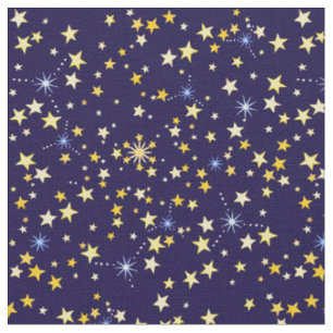 Nahtlose Sterne Muster Zaubergalaxie Europa Stoff