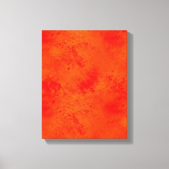 Nahtlose Textur Hintergrund Abstrakt Orange und Leinwanddruck (Vorderseite)