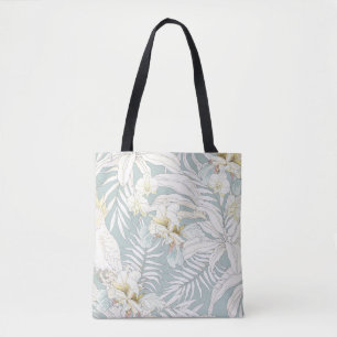 Nahtlose tropische Blume Orchid, Fl Tasche