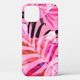 Nahtlose tropische Blume, Pflanze und Blattmuster Case-Mate iPhone Hülle