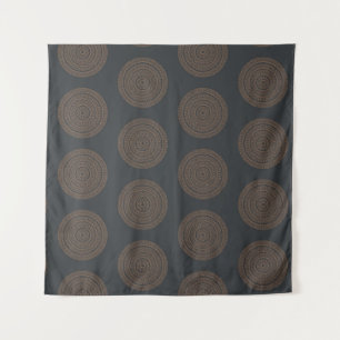 Nahtlose vintage Mandalas. Vintage-Dekorationselem Wandteppich