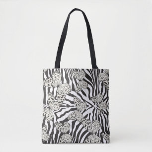 Nahtlose Vintage mehrfarbige Schmetterlingsmuster. Tasche