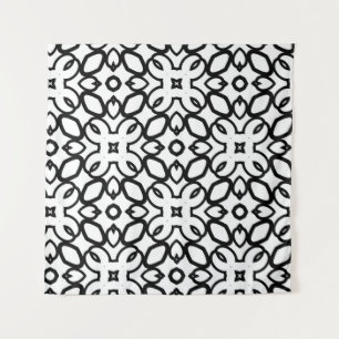 Nahtlose Vintage Muster in geometrischen Ornamente Wandteppich