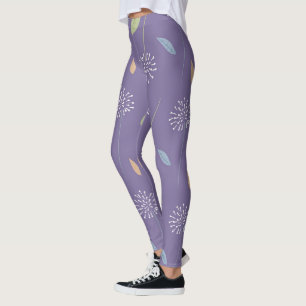 Nahtlose Violett-Leggings Leggings