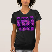 Nahtlose violette Blumen