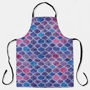 Nahtlose Violette Schürze