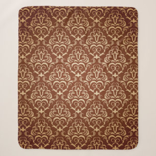 Nahtlose Wandteppiche, Blumenmuster, krank Sherpadecke