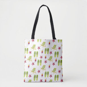 Nahtlose Wasserfarbe Sommermuster klein Tasche