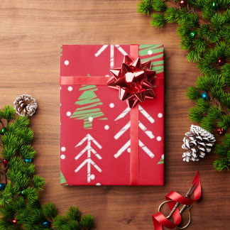 Nahtlose Weihnachtsmuster Geschenktasche Geschenkpapier