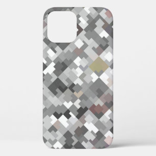 Nahtloser, abstrakter Mosaik-grauer Hintergrund pa Case-Mate iPhone Hülle