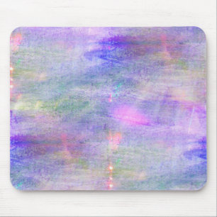 nahtloser blauer, rosa Hintergrund gelbe Wasserfar Mousepad