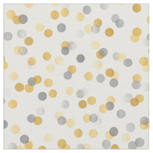 Nahtloser Gold-u. SilberConfetti Stoff