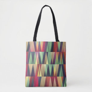 Nahtloser Hintergrund mit vielen Trianglesstreet, Tasche