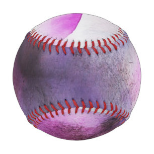 nahtloser Kubismus lila abstrakte Kunst Baseball