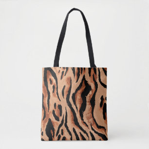 Nahtloser Tiger, Leopardenmuster Tasche