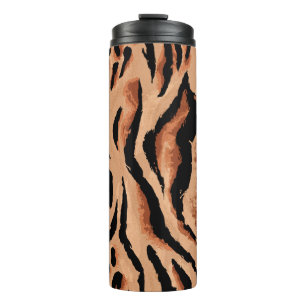 Nahtloser Tiger, Leopardenmuster Thermosbecher