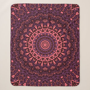 Nahtloses abstraktes Ziermosaik Kaleidoskop p Sherpadecke