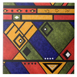 Nahtloses afrikanisches ethno traditionelles fliese