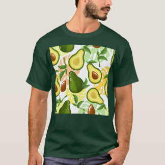 Nahtloses Avocado T-Shirt