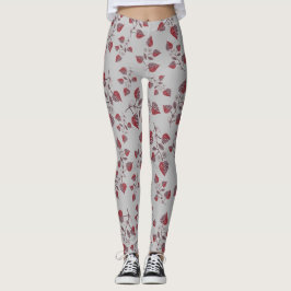 Nahtloses Blumenmuster Leggings