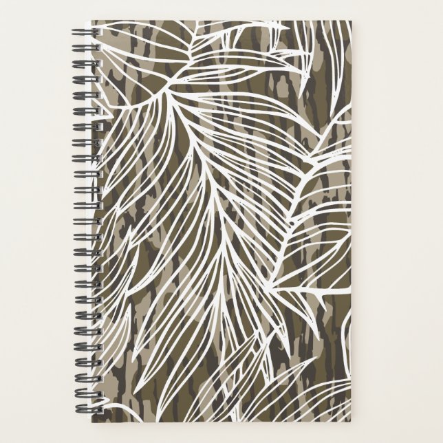 Nahtloses Botanisches Bottom Lands Camo Planer (Vorderseite)