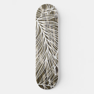 Nahtloses Botanisches Bottom Lands Camo Skateboard