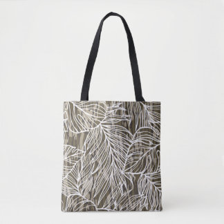 Nahtloses Botanisches Bottom Lands Camo Tasche