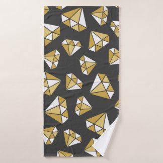 Nahtloses Edelmuster. Vintage Darstellung Badehandtuch