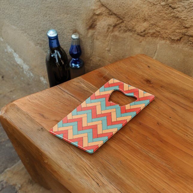 Nahtloses geometrisches Muster Geldbeutel Flaschenöffner (Bottle Openers)