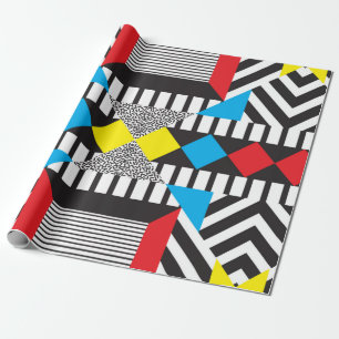 Nahtloses geometrisches Muster in modernem abstrak Geschenkpapier