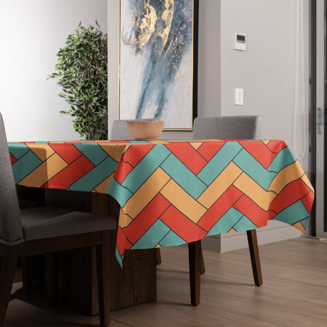 Nahtloses geometrisches Muster Tischdecke (Geometric pattern table cloth)