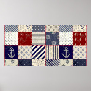 Nahtloses Hintergrundmuster. Wird endlos kacheln. Poster