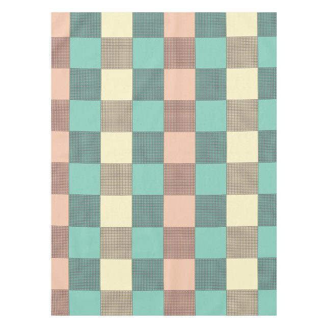 Nahtloses Karomuster   Tischdecke (Vorderseite)