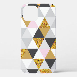 Nahtloses Muster aus geometrischem Goldmarmor Case-Mate iPhone Hülle