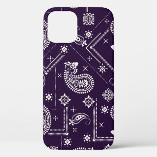 Nahtloses Muster basierend auf Zierpaisley Bandana Case-Mate iPhone Hülle