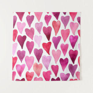 Nahtloses Muster des Valentinstag Wandteppich