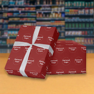 Nahtloses Muster für Red Wrapping Papier für Firme Geschenkpapier