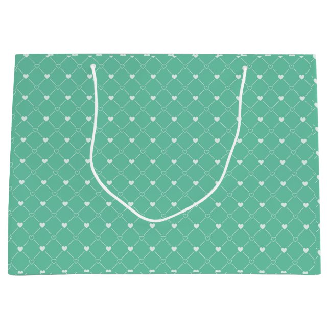 Nahtloses Muster Große Geschenktüte (Vorderseite)