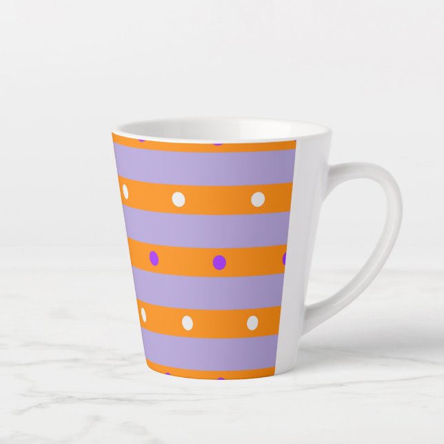 Nahtloses Muster Milchtasse (Rechts)