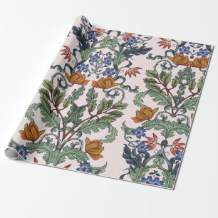 Nahtloses Muster mit Blume im Art Deko Stil. M Geschenkpapier