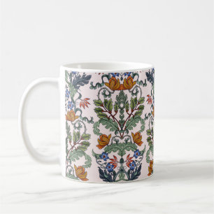 Nahtloses Muster mit Blume im Art Deko Stil. M Kaffeetasse