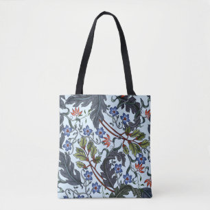 Nahtloses Muster mit Blume im Art Deko Stil. M Tasche