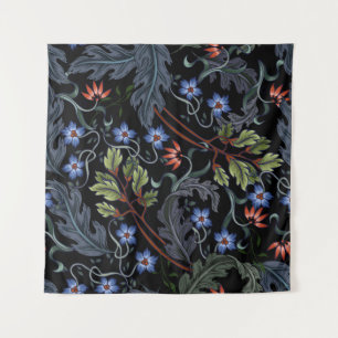 Nahtloses Muster mit Blume im Art Deko Stil. M Wandteppich