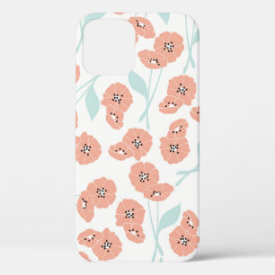 Nahtloses Muster mit Blume und Blumenelementen, Case-Mate iPhone Hülle