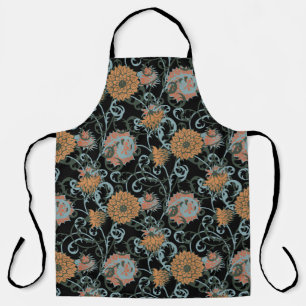 Nahtloses Muster mit Blume. Vintager Sommer Femi Schürze