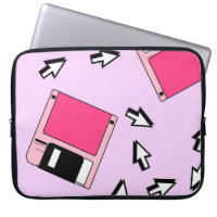 Nahtloses Muster mit farbiger Diskette im Dämpfe